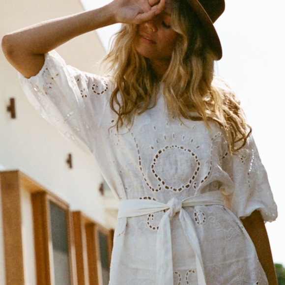 Lala Linen Shift Dress